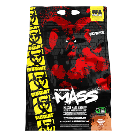 Weight gainer Mutant Mass Gainer 6,8 kg, Triple Chocolate - Bodyman.dk