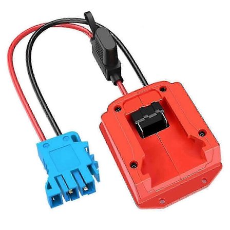 Power Wheels-adapter för Milwaukee 18V M18 Batteri Edition D