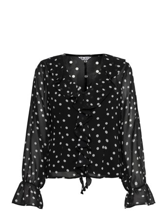 Objgina L/S Re Top E Wi 25 Black Object