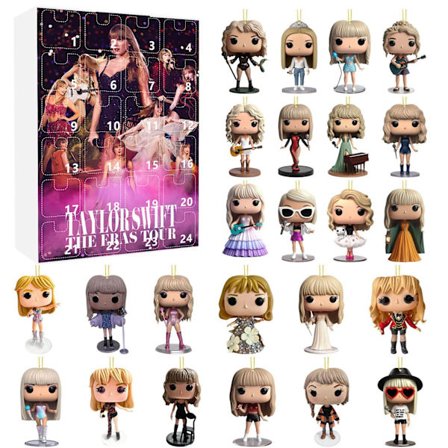 Jul Taylor Swift blindboks søt minifigur ryggsekk dekorativt anheng Jul blindboks_tfrf