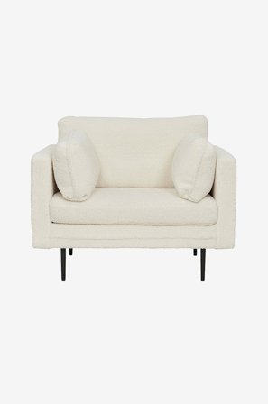 Venture Home - Nojatuoli Boel - Valkoinen - Nojatuolit - - Homeroom