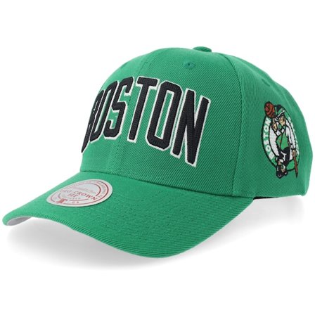 Mitchell & Ness - NBA Green adjustable Czapka Z Daszkiem - Boston Celtics Chain Gang Pro Green Adjustable @ Hatstore