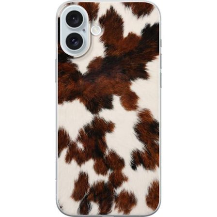 Kompatibelt Mobilskal till Apple Apple iPhone 16 Plus Vild natur i fläckigt kohudsmönster