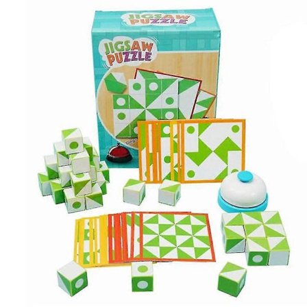 3D Kolmiulotteinen Rakennuspalikkapeli Tuplamallit Aivopähkinä Lapset Testireaktio Voima Vanhempi-lapsi Vuorovaikutus Kokoamislelut[D]