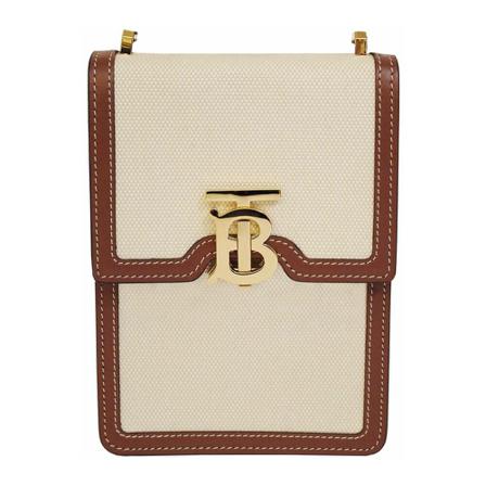 Burberry, Cross Body Bags Beige, Dames, Maat:ONE Size