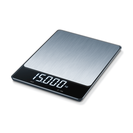 Beurer KS 34 XL Stainless steel kjøkkenvekt, 1 stk.