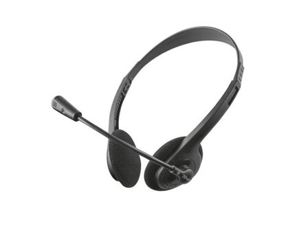 Trust Headset HS-2100 On-Ear 3,5mm - Lyreco - Datorprodukter > Kringutrustning > Datorheadset