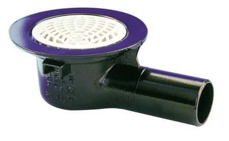 Purus S/50L MA75E Gulvsluk 75 x 150 mm, sideutløp, Innendørsavløp