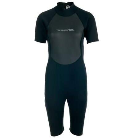 Trespass Womens/Ladies Scubadive Short Wetsuit M Svart