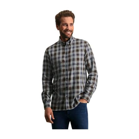 State of Art zilvergrijs , Grijs , Heren , Maat: XL Casual Overhemden