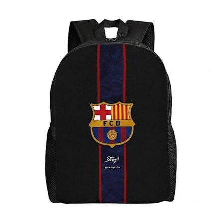 Fcb Skolesekk Tegneserie Ryggsekk Mote Gutter Veske Student Skolesekk Reise Ryggsekk-XTYD8794_v (YJD)