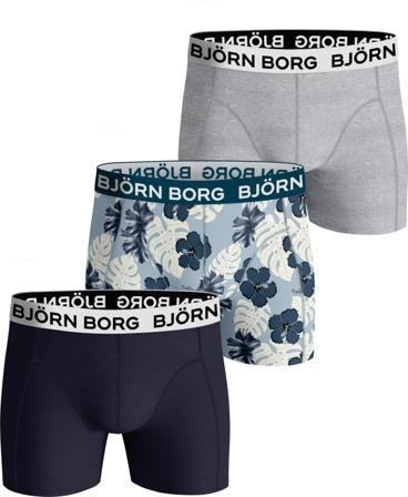 Björn Borg Men's Essential Boxer 3-pack Men undergarment Blue XL