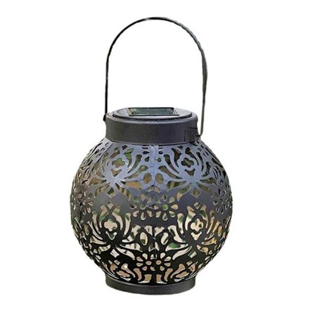 Utendørs lanterner solcellelykter utendørslys, utendørs solcellelykter vanntette hengende lys for hagedekorasjon