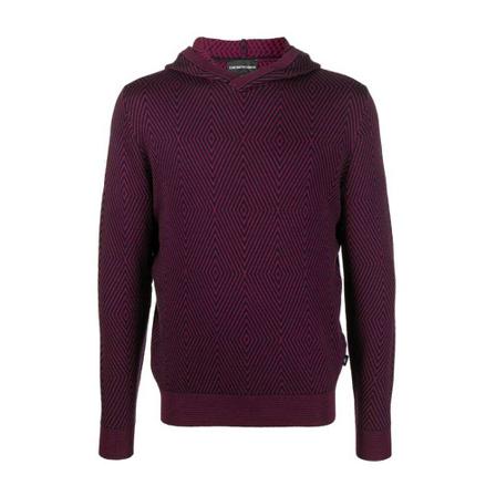Emporio Armani Hoodies Blå, Herre