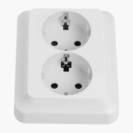 Jordat Vägguttag Elinstallation Med Petskydd 10-Pack - Biltema