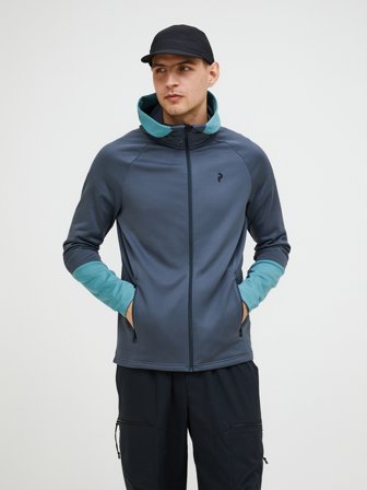Rider Essentials Midlayer Zip Hood Men