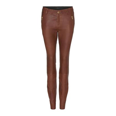 Btfcph, Pants With Zipperpocket Skind 100059 Bruin, Dames, Maat:M,stretch