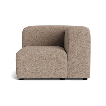 Milo hjørnemodul, højrevendt - Puente Greige - 100x100x72 - Sofa