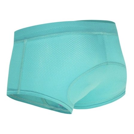 Dame cykelundertøj sportsmønster shorts tætsiddende cykel sh blå 2XL Blue_xx