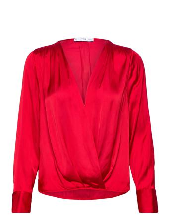 Cris2 Bluse Langermet Rød Mango