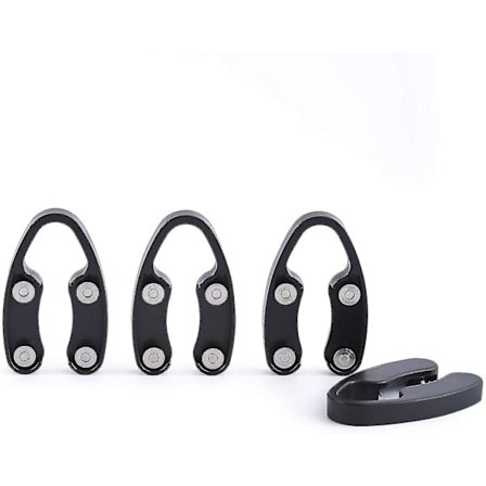 4-delt vinfolie-kutter, 4 rustfritt stål kniv vin flaske