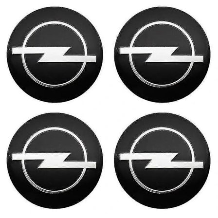 4 st 56mm 60mm Bilmärke Hjulcentrum Navkapseldekaler Autofälgskydd för Opel Astra J H G K Insignia Corsa C Vectra Tillbehör
