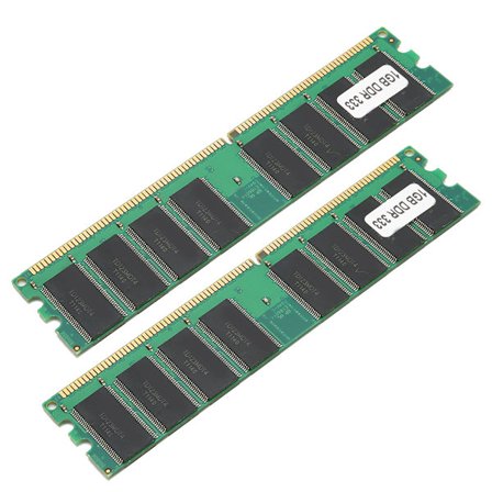 2stk DDR 333MHz PC2700 16GB Desktop Minnesmodul för AMD Dator