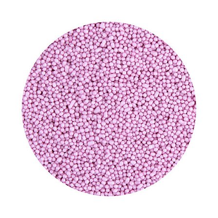 CACAS Kakestrø Miniperler Rosa Bubblegum 90g