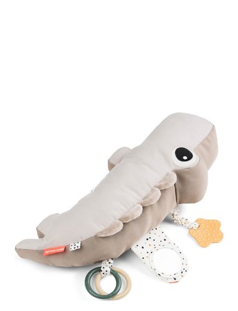 Done by Deer | Tummy Time Activity Toy Croco Sand | 41X 18X 10CM
