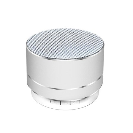 A10 Metal Portable Mini Bluetooth-högtalare - Silver