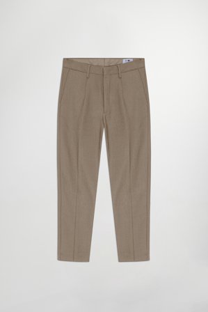 NN07 Bill Pant male Brown Wool Blend
