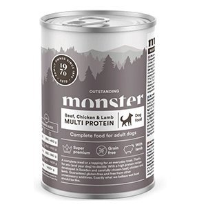 Monster Dog Multi-Protein Beef, Chicken, Lamb, 400g