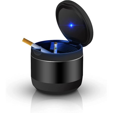 Sort lille mini skraldespand Bil skraldespand Mini bilaskebæger Bil som