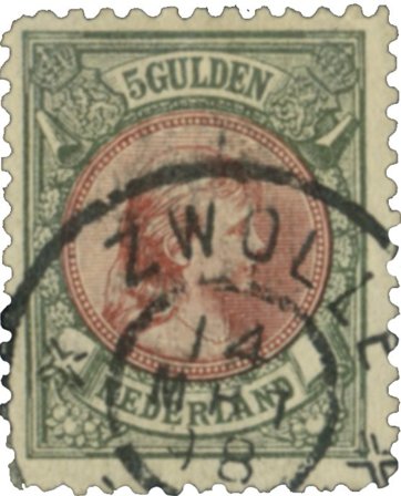 Holland 1893-1896 - NVPH 48 - Stemplet