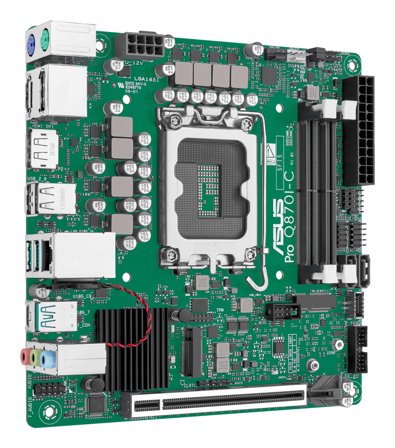 ASUS Q870 LGA1851 Mini-ITX motherboard 2xDDR5 1xHDMI 1xDP 1xM.2 2xSATA