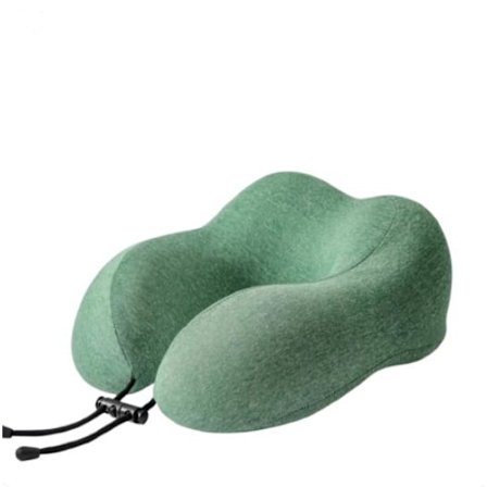 Nakkepute for reise - Myk og komfortabel pute med sakte tilbakespringende minneskum