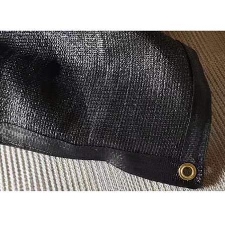 Balkon privatlivsskærm Black