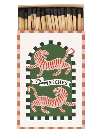 Paddywax Matcher Adopo Tiger, Sort - Red - ONE SIZE