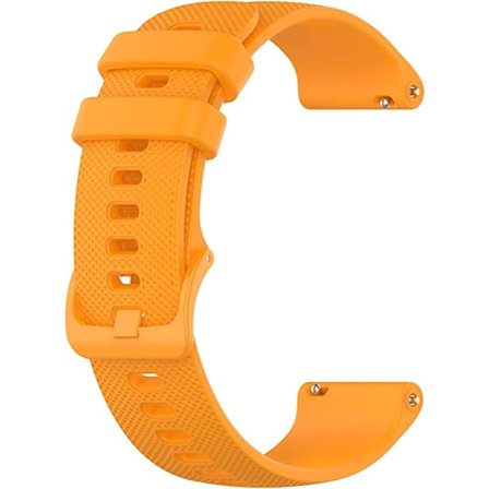 20mm Bärnsten Gul Silikon Rem Flexibelt Silikon Gummi Snabbt