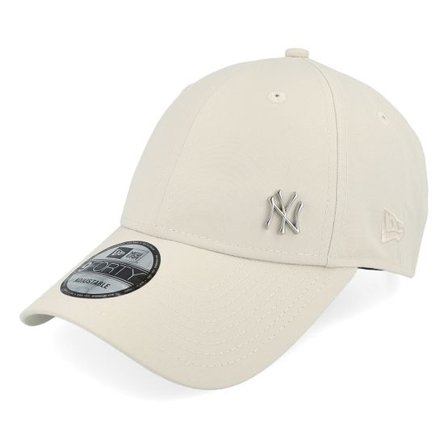New Era - MLB Beige adjustable Keps - New York Yankees MLB Flawless 9FORTY Light Beige Adjustable @ Hatstore