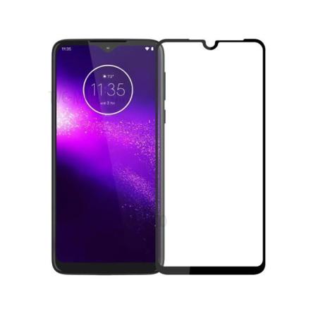 Motorola One Macro hærdet glas 0,26mm 9H Fullframe Transparent