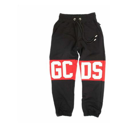 Gcds, Band Logo Sweatpants Zwart, Heren, Maat:M