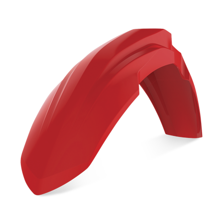 Parafango Anteriore Polisport Restyling Plastica Rosso - Honda CR 250R 2002-2007