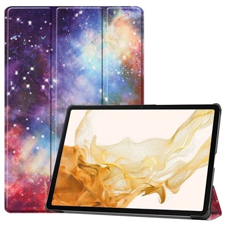 Samsung Galaxy Tab S9 Plus vikbar fodral - Lila
