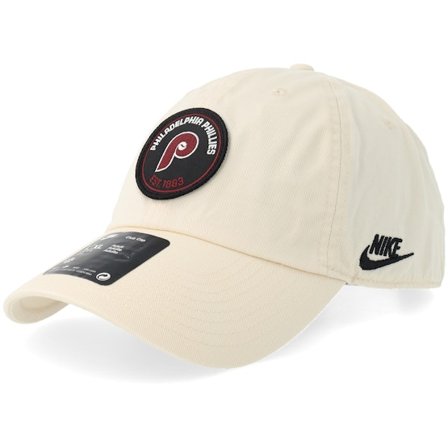 Nike MLB - MLB Beige unconstructed Czapka Z Daszkiem - Philadelphia Phillies Club Natural Dad Cap @ Hatstore