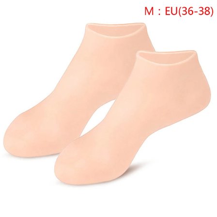 Smertelindrende Silikonverktøy Fuktighetsgivende Spa Gel Sokker Eksfolierer og Forebygger Tørrhet Sprekker Død Hud Fjerner Beskytter