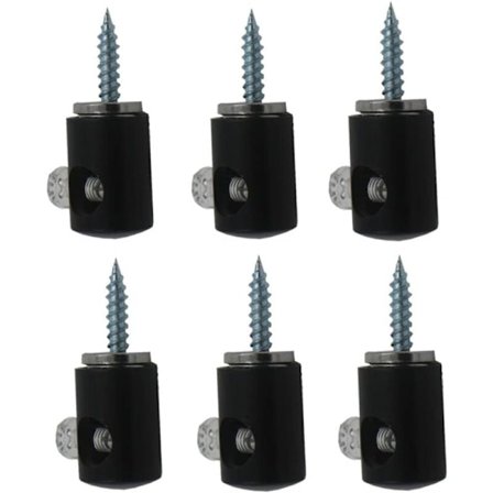 6 Kroker for Taklampe, Kabelveggfeste, Lysekroneopphengskroker