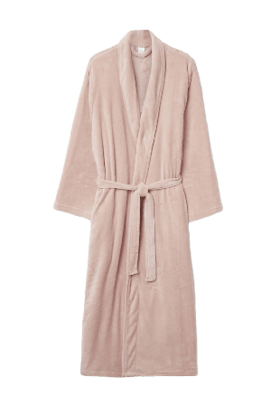 Å WOMAN Morgonrock i fleece CINDY Morgonrockar Rosa L/XL