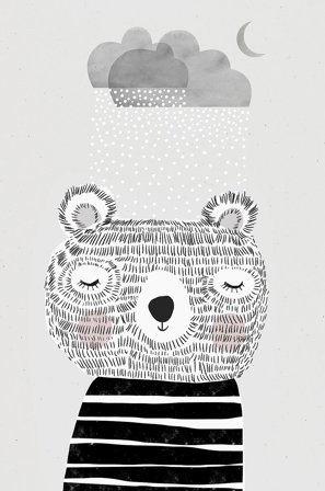 Pelcasa - Plakat I Love Snow - Beige - Plakater & billeder - Fra Homeroom