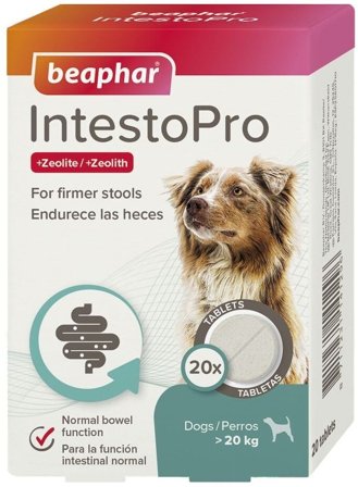 Beaphar IntestoPro hund >20 kg 20 tabletter